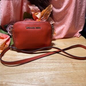 Michael Kors orange Crossbody Bag 000576
